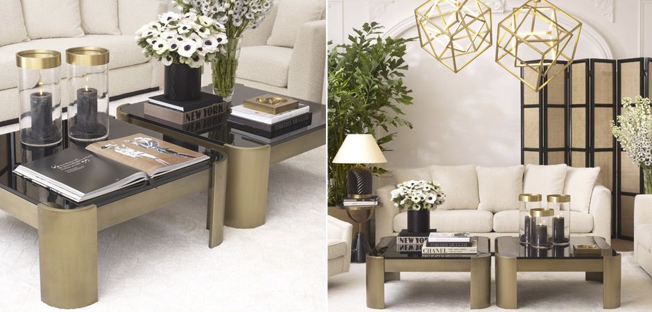 Кофейный стол Eichholtz Coffee Table Courrier Кофейный стол Eichholtz Coffee Table Courrier - Loft-Concept в Перми