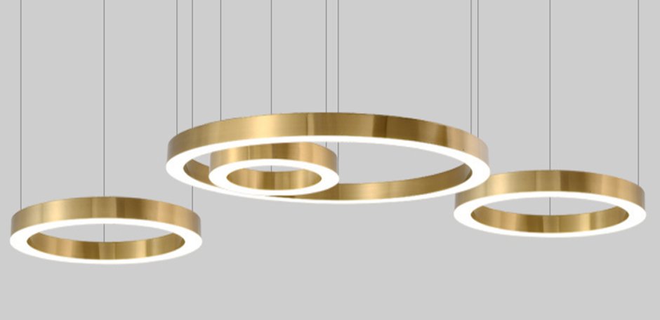 Люстра Light Ring Horizontal Люстра Light Ring Horizontal - Loft-Concept в Перми