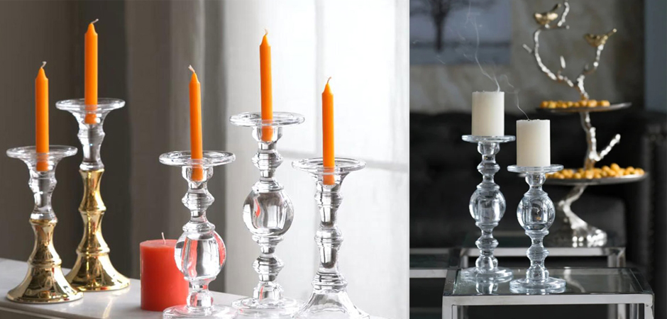 Подсвечник Glass Candlestick I Подсвечник Glass Candlestick I - Loft-Concept в Перми