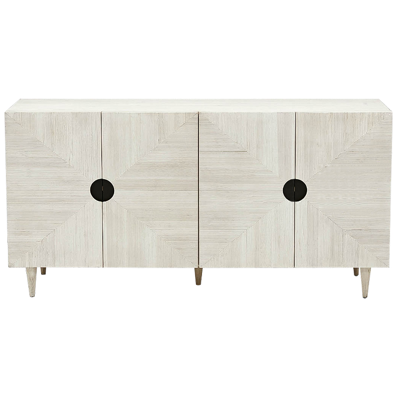 Комод Arjun Chest of Drawers ivory ( слоновая кость ) Черный в Перми | Loft Concept 