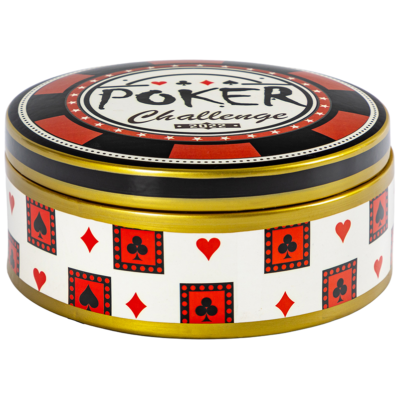 Шкатулка Poker Collection Box Золотой Белый Черный Красный в Перми | Loft Concept 