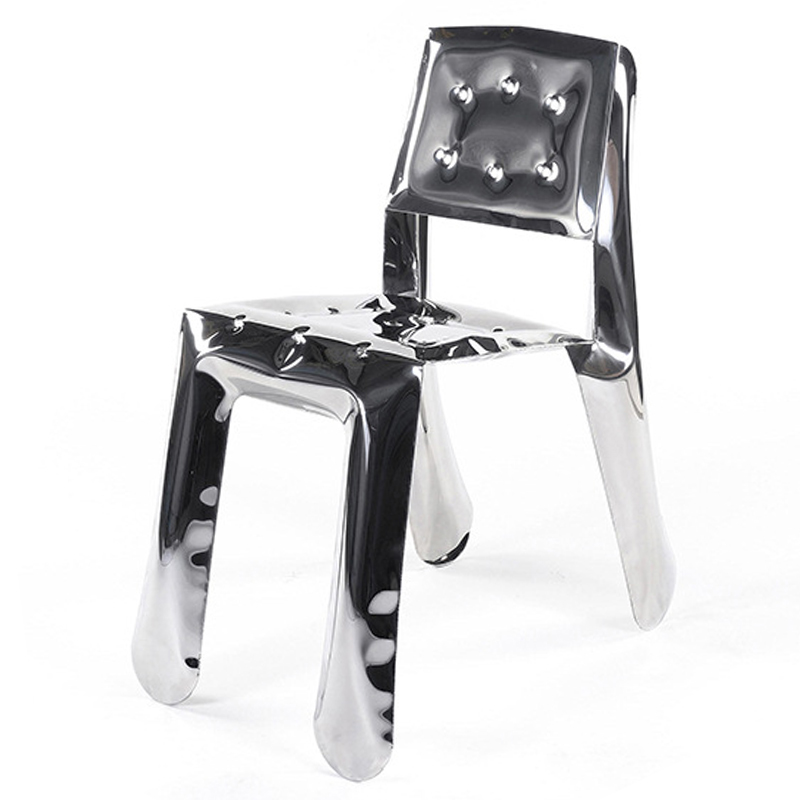 Стул Chippensteel 0.5 Polished Stainless Steel Seating by Zieta Chrome Хром в Перми | Loft Concept 