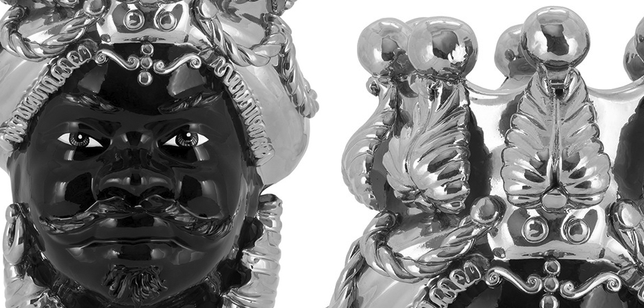 Ваза VASE MORO MAN BIG DREAMS silver Ваза VASE MORO MAN BIG DREAMS silver - Loft-Concept в Перми