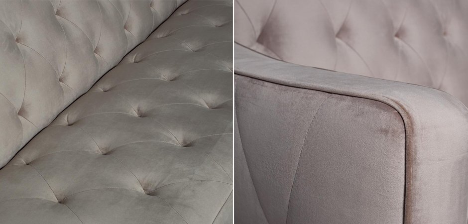 Диван Abbyson Emily Tufted Sofa Gray Диван Abbyson Emily Tufted Sofa Gray - Loft-Concept в Перми