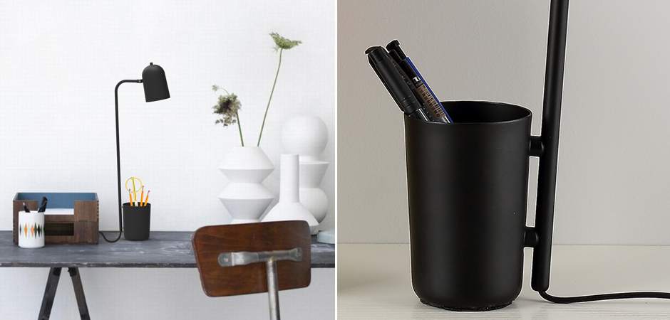 Настольная лампа Northern Buddy Table lamp black Настольная лампа Northern Buddy Table lamp black - Loft-Concept в Перми