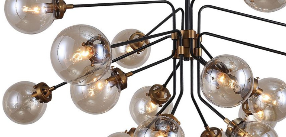 Большой Светильник Bistro Ceiling Globe 16 Большой Светильник Bistro Ceiling Globe 16 - Loft-Concept в Перми