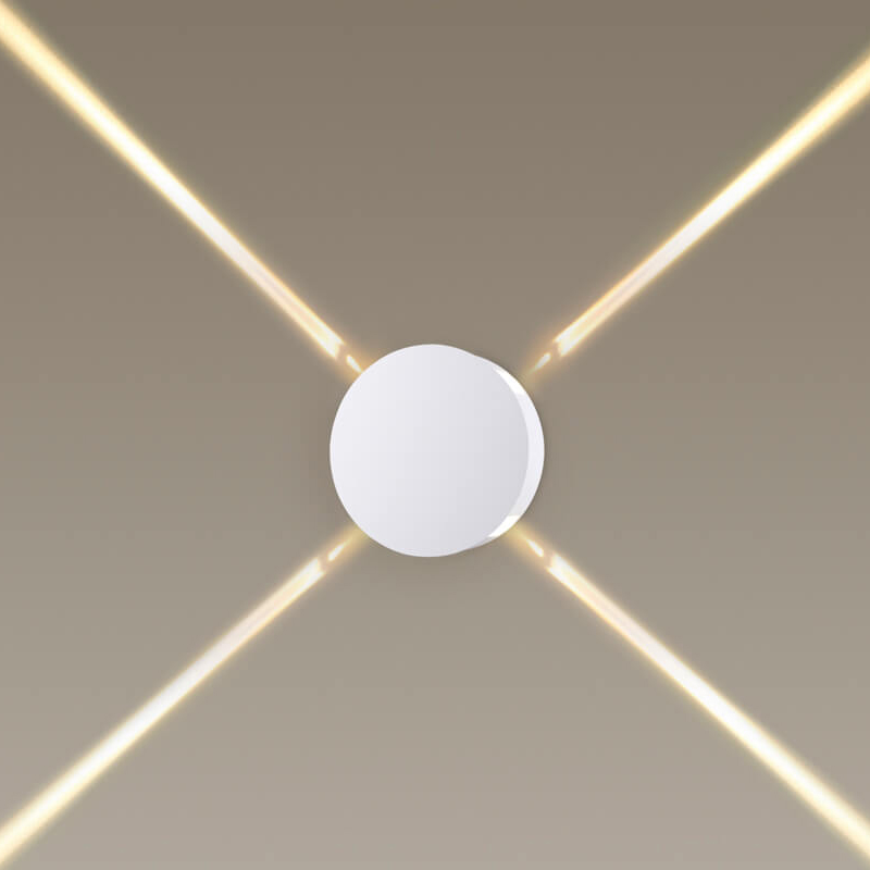 Спот Jedi Beam Sconce Circle white Белый в Перми | Loft Concept 