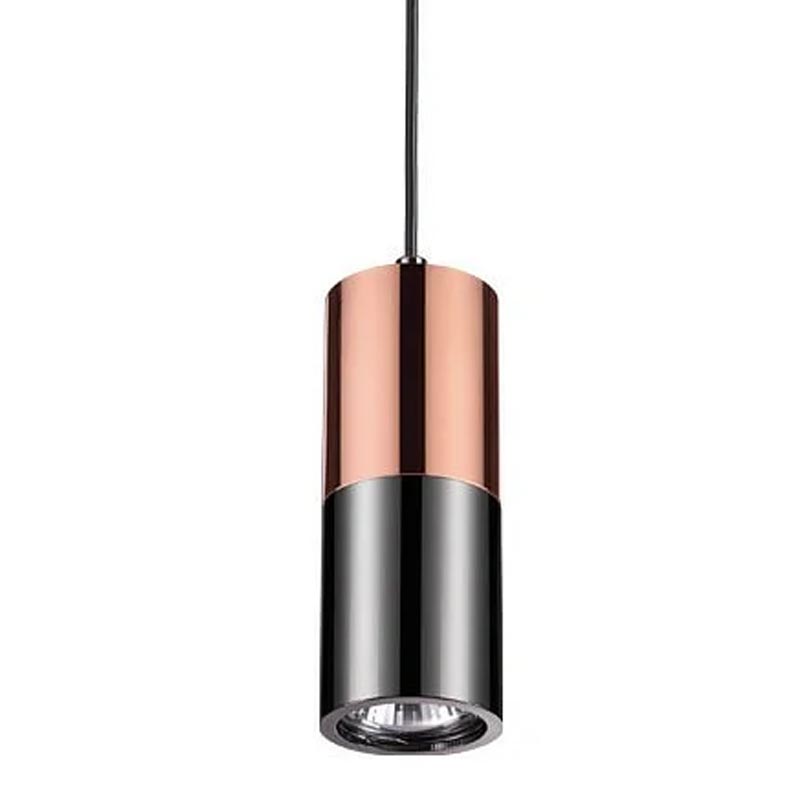 Подвесной светильник Modern Illumination Black & Copper Медь Черный в Перми | Loft Concept 