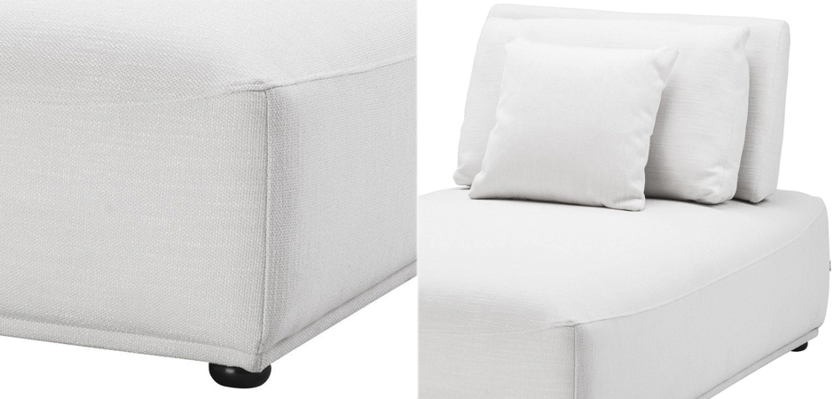 Кресло Eichholtz Chaise Longue Mondial white Кресло Eichholtz Chaise Longue Mondial white - Loft-Concept в Перми