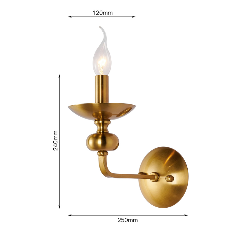 Бра бронзового цвета Candelabrum в Перми