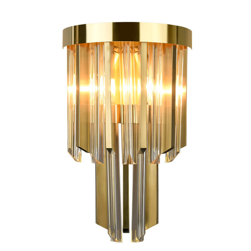 Бра Zacaria Sconce Золотой Прозрачный (Transparent) в Перми | Loft Concept 