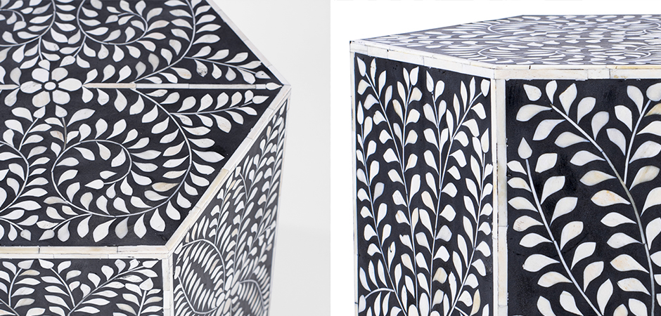 Табурет Inlaid Bone Hexagon Табурет Inlaid Bone Hexagon - Loft-Concept в Перми