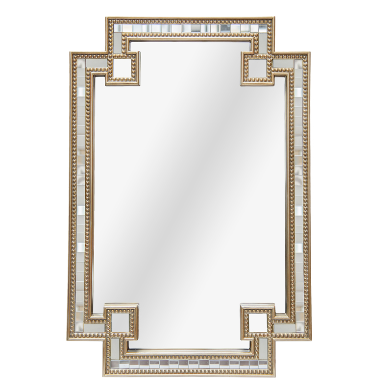 Зеркало Wallace Mirror gold edging Золотой в Перми | Loft Concept 