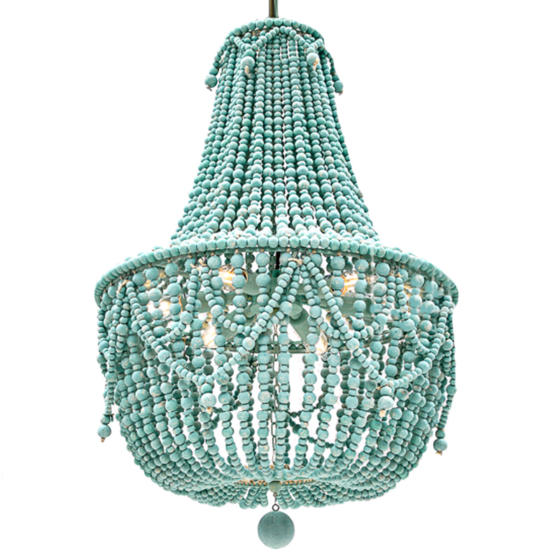 Люстра Chanteuse Chandelier Turquoise Бирюзовый в Перми | Loft Concept 