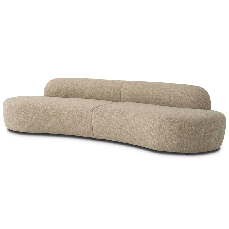 Диван Eichholtz Sofa Bjorn S Boucle sand Песочный в Перми | Loft Concept 