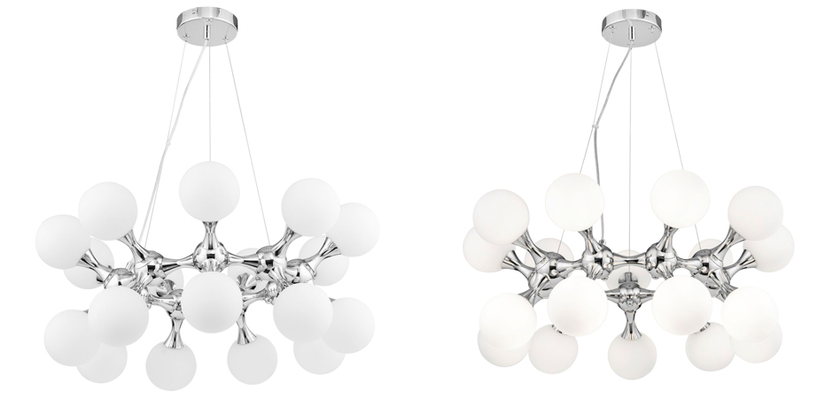 Люстра MOONDROP Chandelier Chromium 18 Люстра MOONDROP Chandelier Chromium 18 - Loft-Concept в Перми