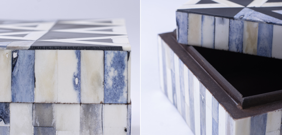 Шкатулка инкрустация костью Okapi Bone Inlay Box Шкатулка инкрустация костью Okapi Bone Inlay Box - Loft-Concept в Перми