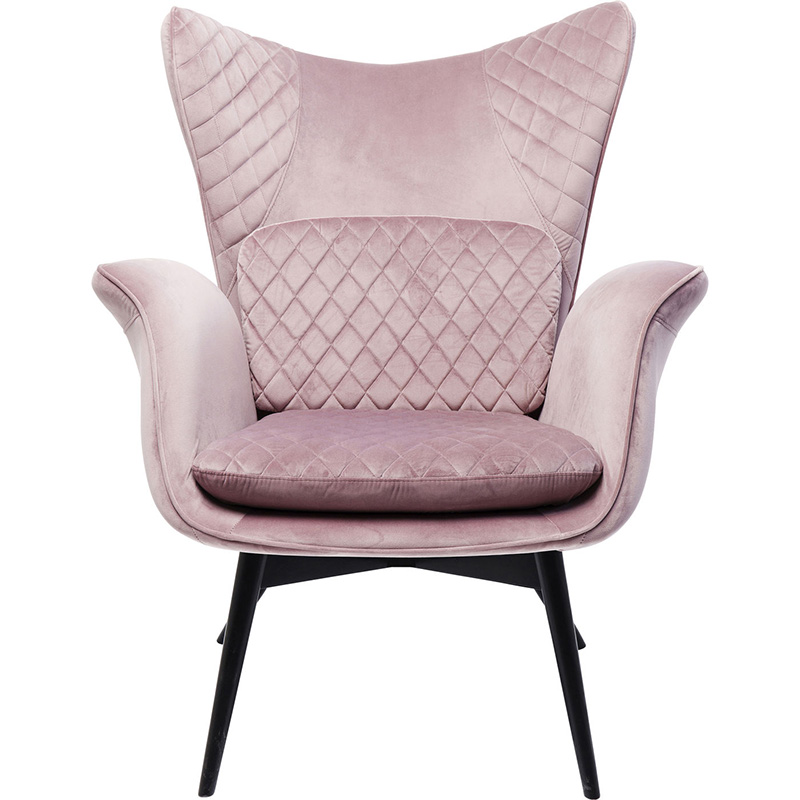 Кресло Pink Velvet Throne Розовый в Перми | Loft Concept 