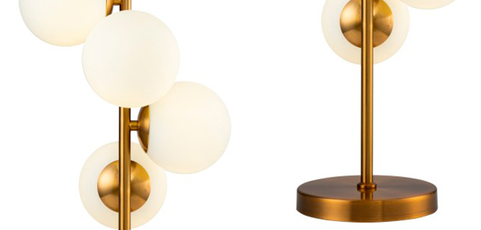 Настольная лампа White Balls Table lamp Настольная лампа White Balls Table lamp - Loft-Concept в Перми