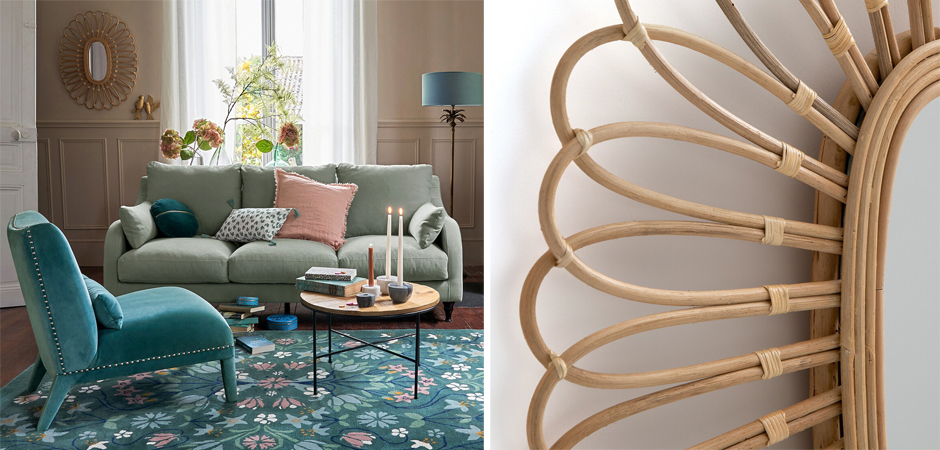 Зеркало Mirror Rattan Oval Зеркало Mirror Rattan Oval - Loft-Concept в Перми