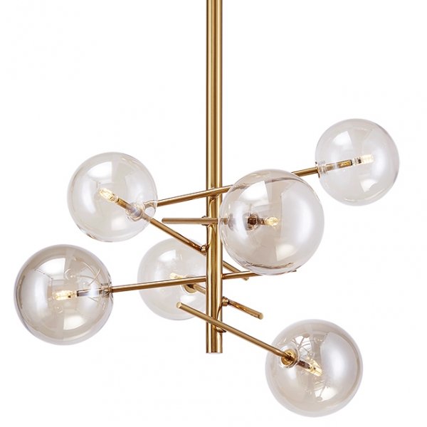 Люстра Bolle hanging lamp Gallotti & radice Латунь в Перми | Loft Concept 