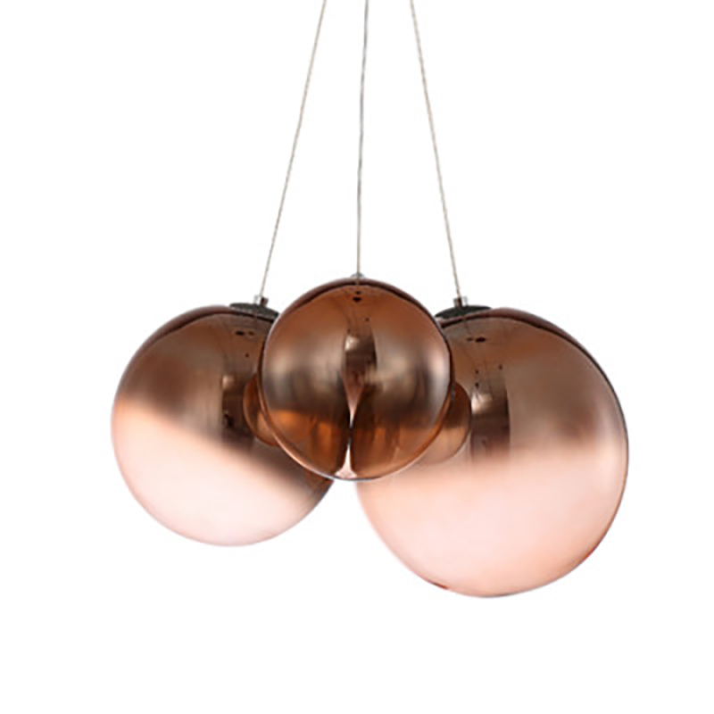 Светильник подвесной медь Balls Lamp  Медь в Перми | Loft Concept 