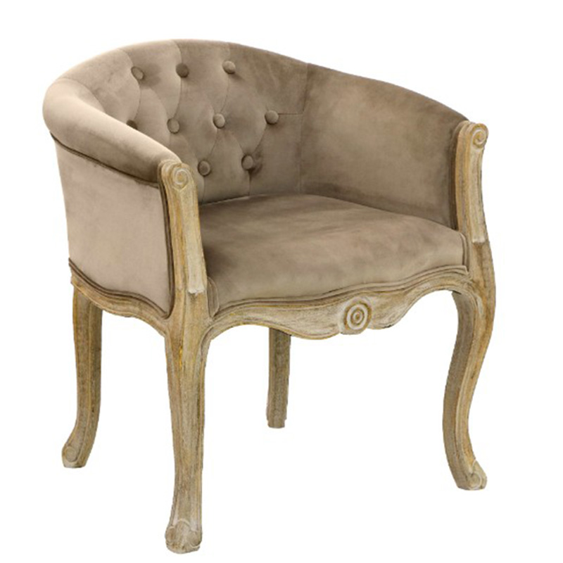 Кресло French Provence Armchair Roderic beige Бежевый в Перми | Loft Concept 