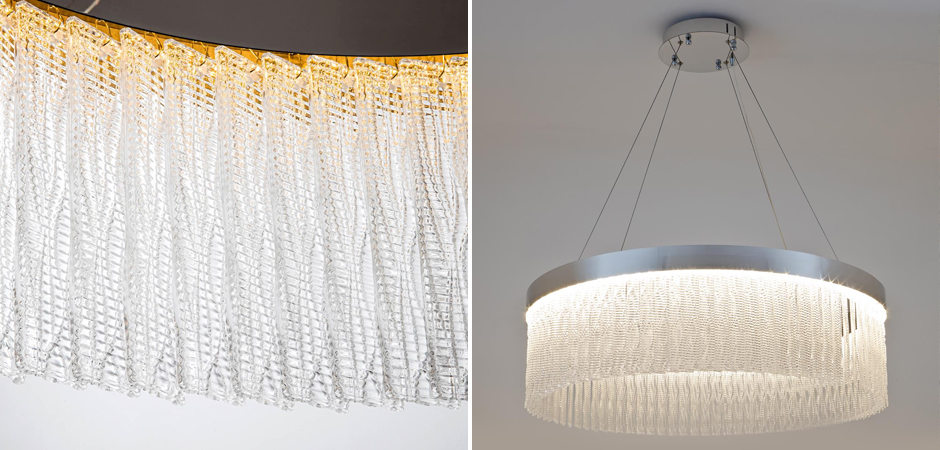 Кольцевая Светодиодная Люстра Harrison Chrome - фото №1