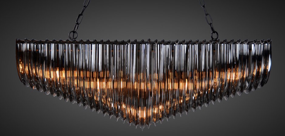 Люстра Retro Frozen Glass Chandelier 100 Люстра Retro Frozen Glass Chandelier 100 - Loft-Concept в Перми