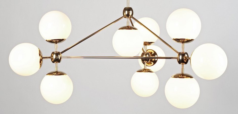 Люстра Modo Chandelier White Glass Люстра Modo Chandelier White Glass - Loft-Concept в Перми
