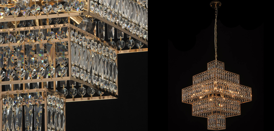 Люстра Crystal Inserts Lamp 16 Люстра Crystal Inserts Lamp 16 - Loft-Concept в Перми