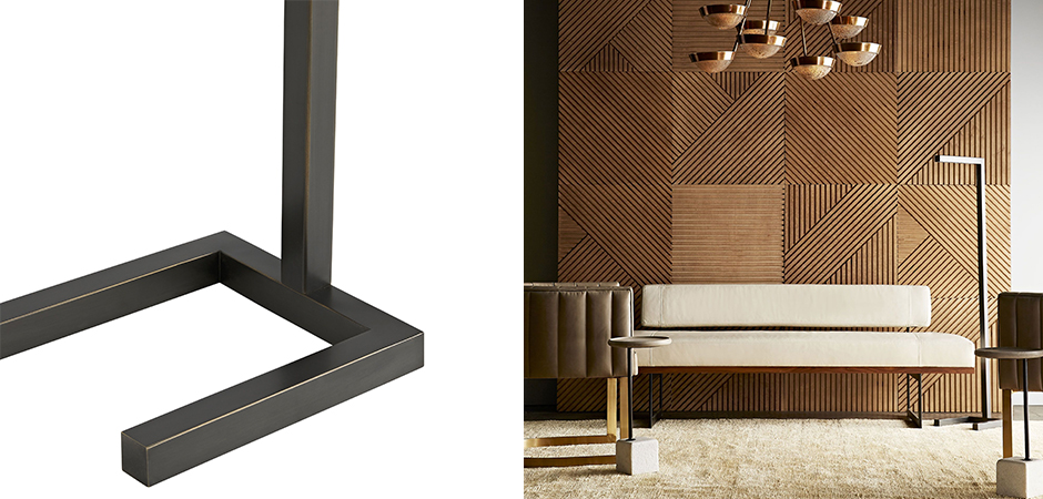 Торшер Arteriors SALFORD FLOOR LAMP Black Торшер Arteriors SALFORD FLOOR LAMP Black - Loft-Concept в Перми