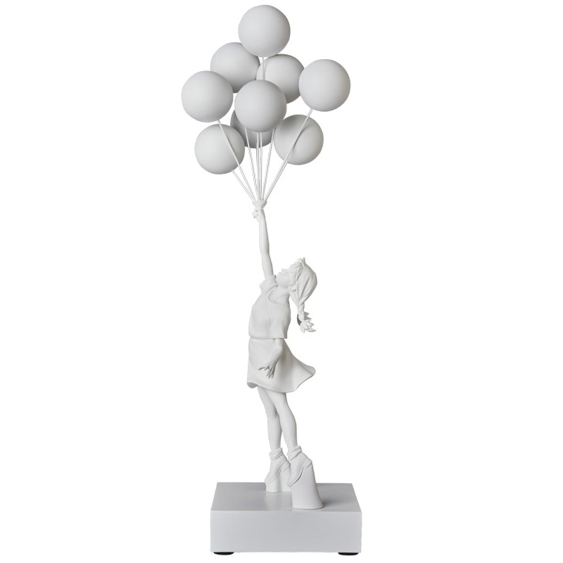 Статуэтка Flying Balloons Girl white  Белый в Перми | Loft Concept 