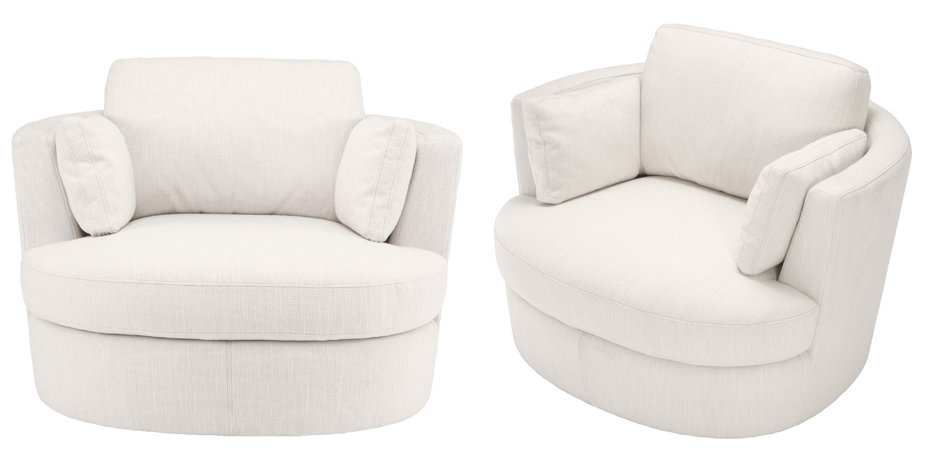 Кресло Eichholtz Chair Clarissa White Кресло Eichholtz Chair Clarissa White - Loft-Concept в Перми