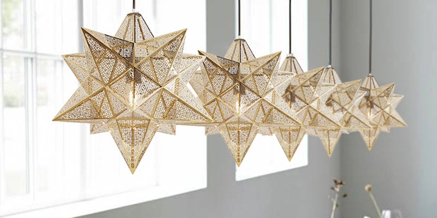 Люстра Morocco Gold Star Люстра Morocco Gold Star - Loft-Concept в Перми