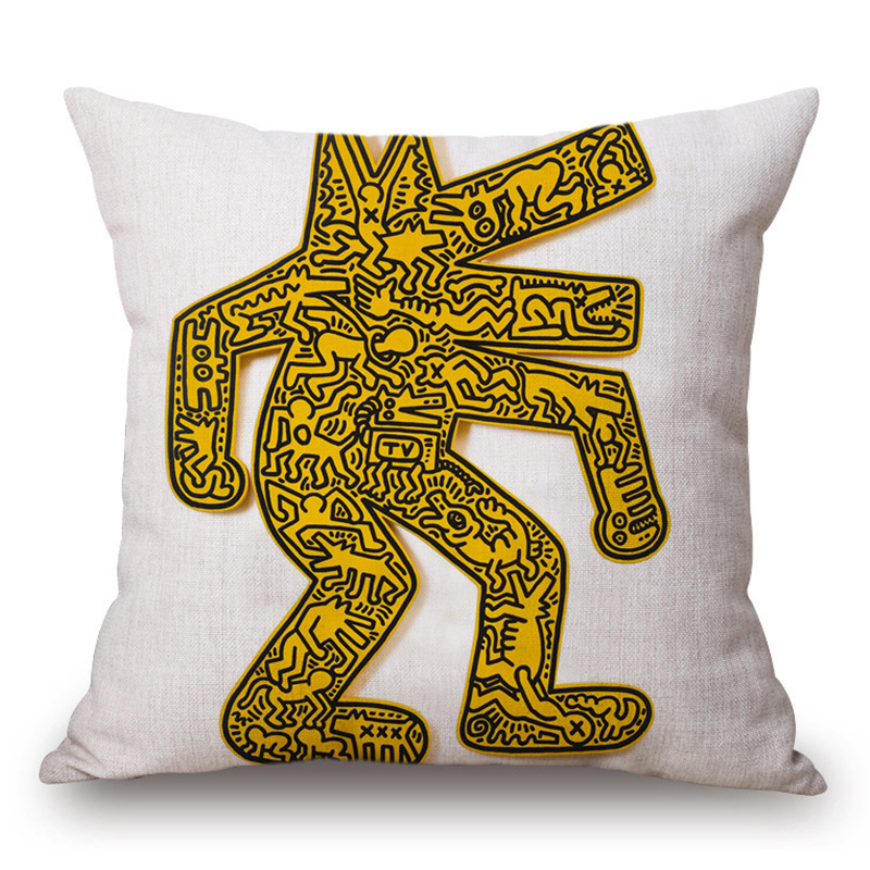 Подушка Keith Haring 14 Мульти в Перми | Loft Concept 