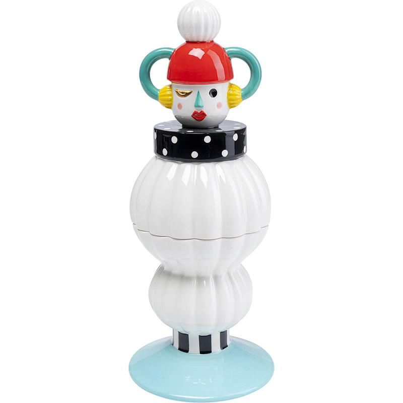 Ваза с крышкой Funny Doll Vase IV Мульти в Перми | Loft Concept 