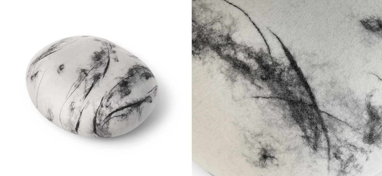 Пуф - Камень КАПУЧИНО - фото