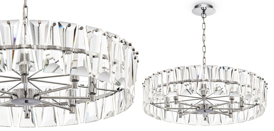 Люстра Ruby Crystal Chandelier Chrome 75 Люстра Ruby Crystal Chandelier Chrome 75 - Loft-Concept в Перми