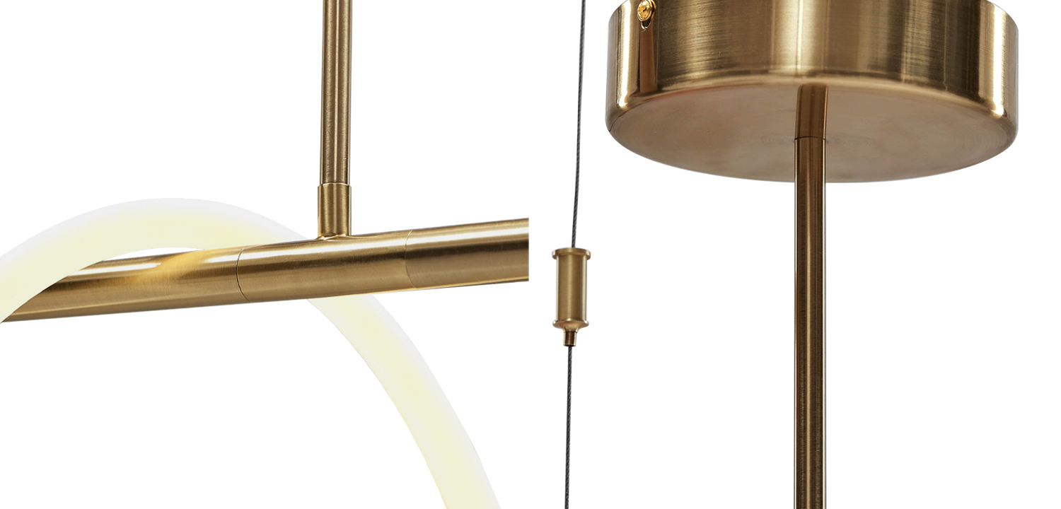 Светильник Luke Lampco Tracer Bar Gold 160 - фото №1