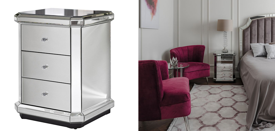 Тумба Mirror Nightstand Тумба Mirror Nightstand - Loft-Concept в Перми