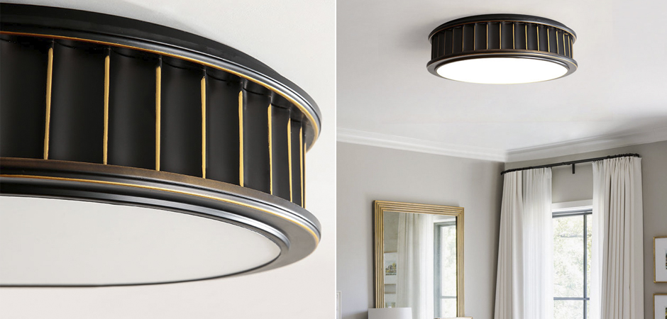 Потолочный светильник Drum Ceiling Lamp Потолочный светильник Drum Ceiling Lamp - Loft-Concept в Перми