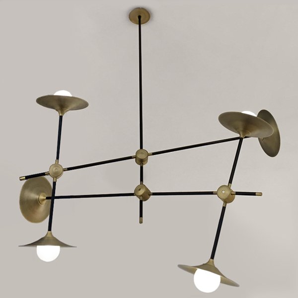 Люстра Disc Turbaya SS-6 Chandelier  в Перми | Loft Concept 