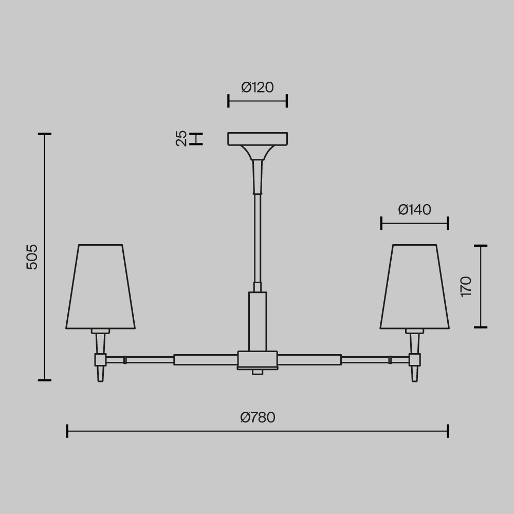 Потолочный светильник Zaragoza Е14 в Перми