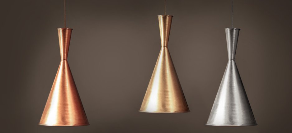 Подвесной светильник Copper Pendant Lamp Beat Light Tall Подвесной светильник Copper Pendant Lamp Beat Light Tall - Loft-Concept в Перми