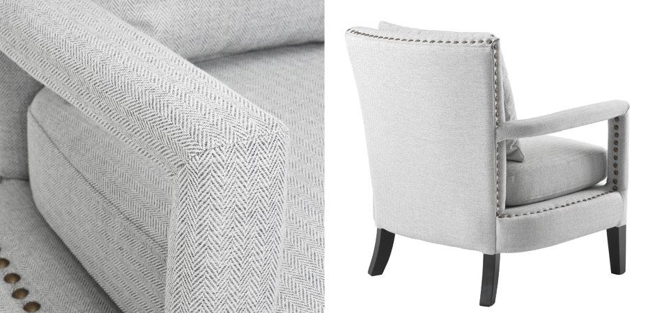 Кресло Eichholtz Chair Gregory Light Grey Кресло Eichholtz Chair Gregory Light Grey - Loft-Concept в Перми