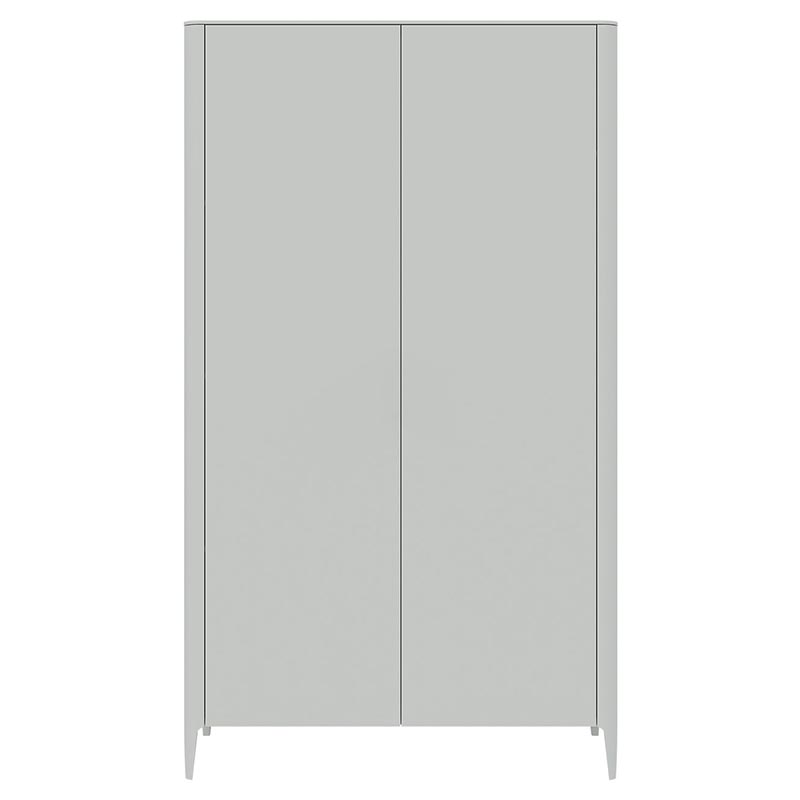 Шкаф двухстворчатый светло-серый Type Светло-серый в Перми | Loft Concept 