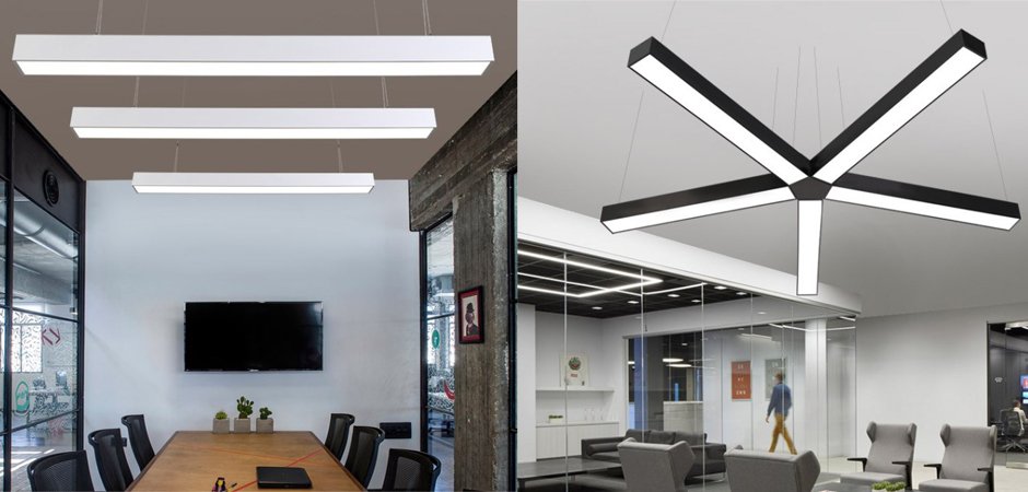 Люстра Led line pendant lamp Люстра Led line pendant lamp - Loft-Concept в Перми