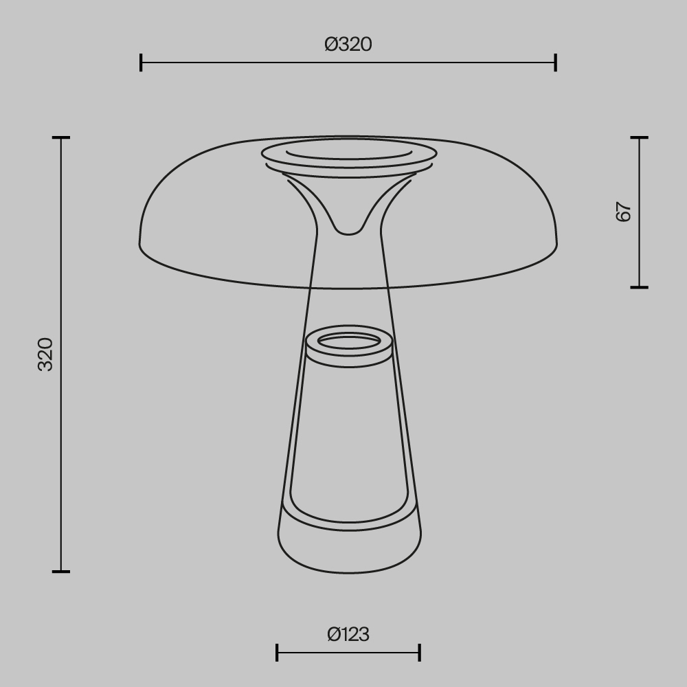 Настольный светильник Artefact 2700-4000К 8Вт в Перми