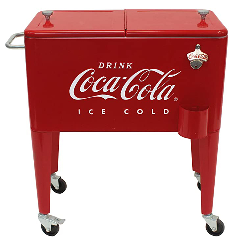 Куллер Retro Metal Coca-Cola Cooler Red Красный (Red) в Перми | Loft Concept 